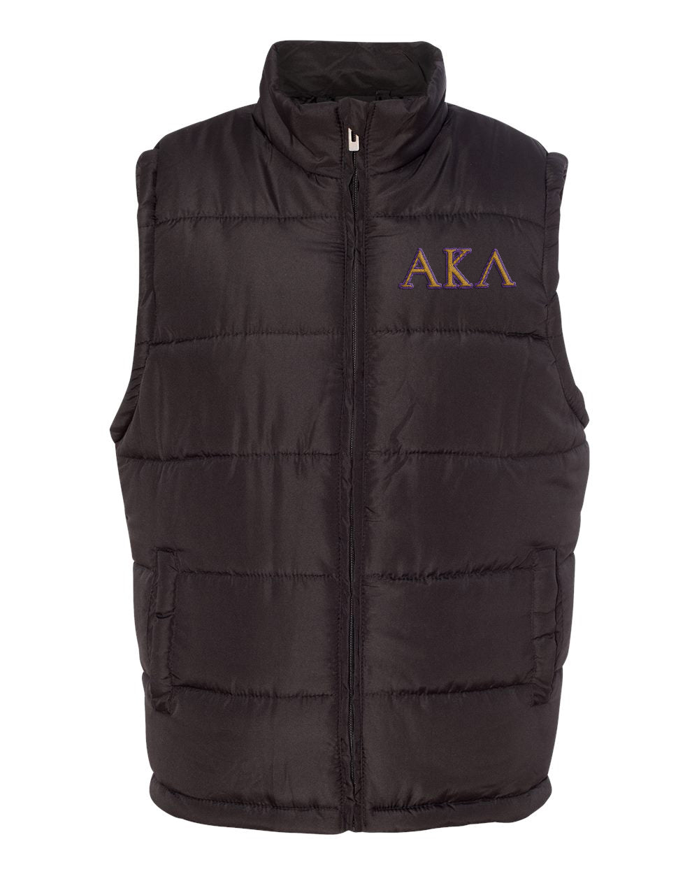 Alpha Kappa Lambda Embroidered Puffer Vest