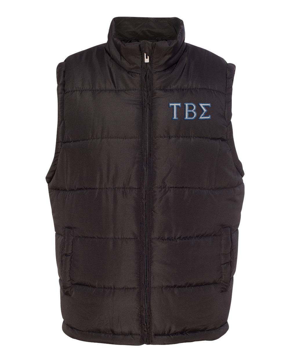 Tau Beta Sigma Embroidered Puffer Vest