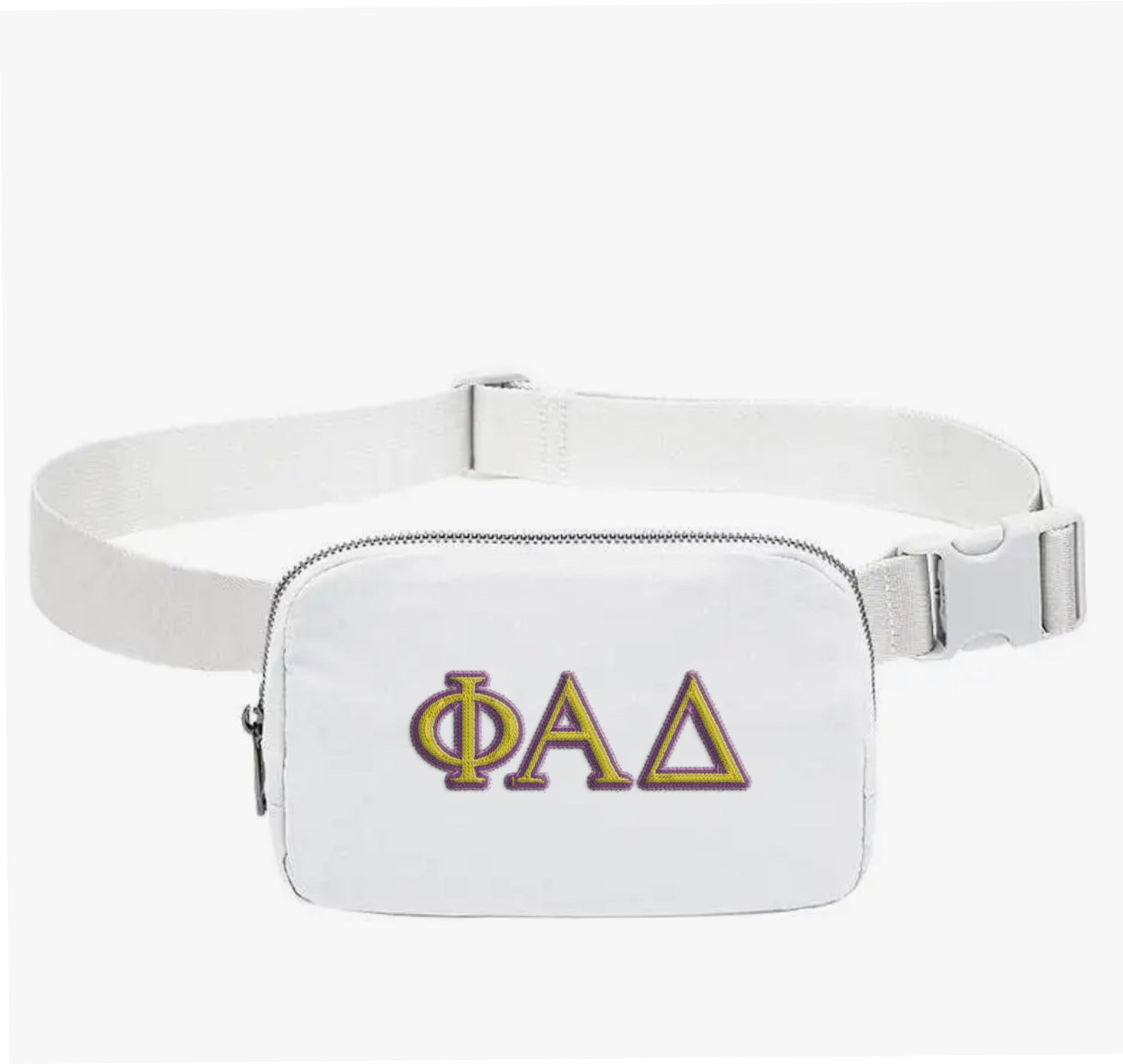 Phi Alpha Delta Embroidered Belt Bag