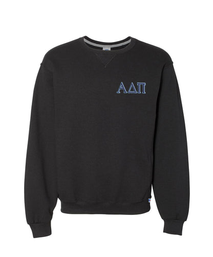 Alpha Delta Pi Embroidered Crewneck Sweatshirt