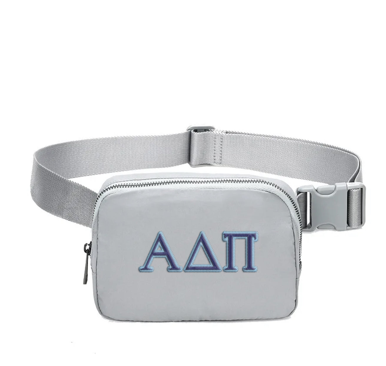 Alpha Delta Pi Embroidered Belt Bag