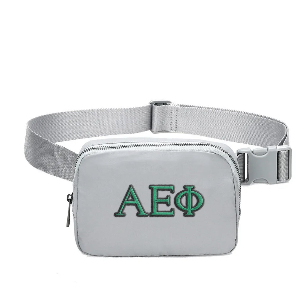 Alpha Epsilon Phi Embroidered Belt Bag