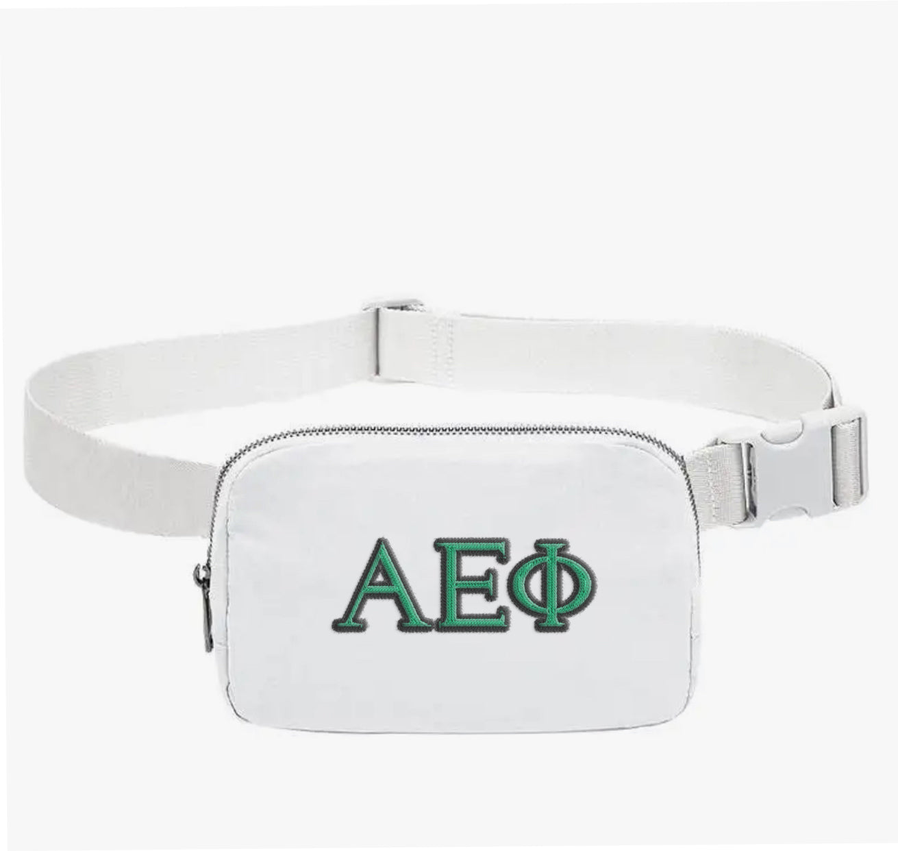 Alpha Epsilon Phi Embroidered Belt Bag