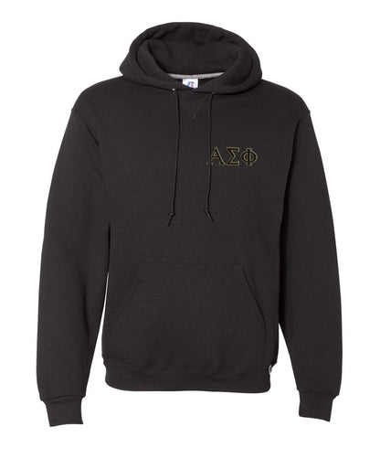 Alpha Sigma Phi Embroidered Hoodie