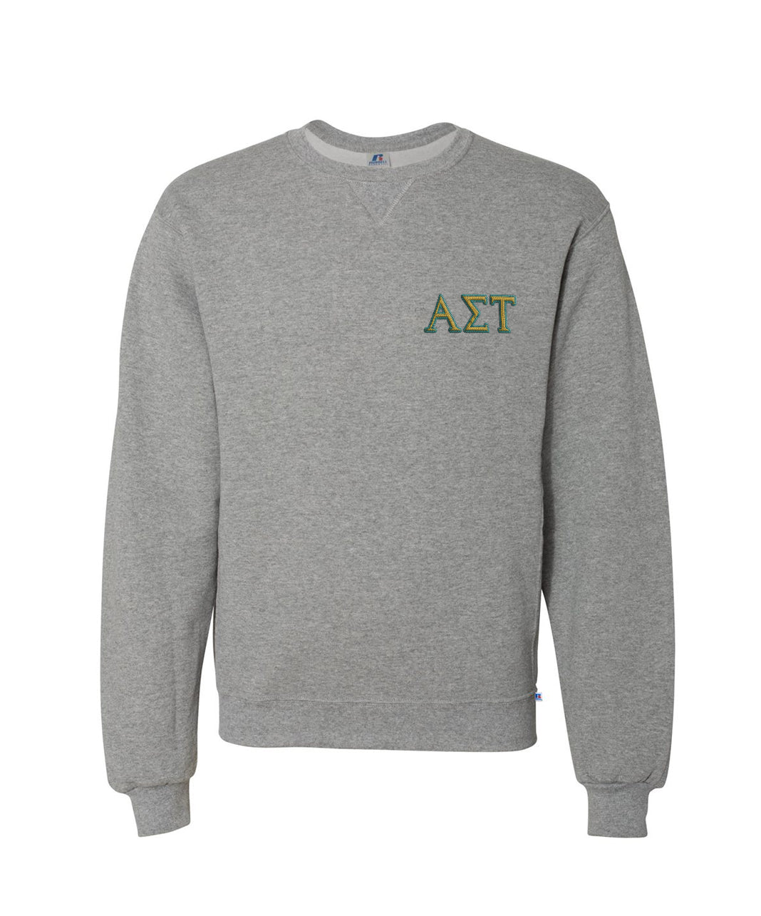 Alpha Sigma Tau Embroidered Crewneck Sweatshirt