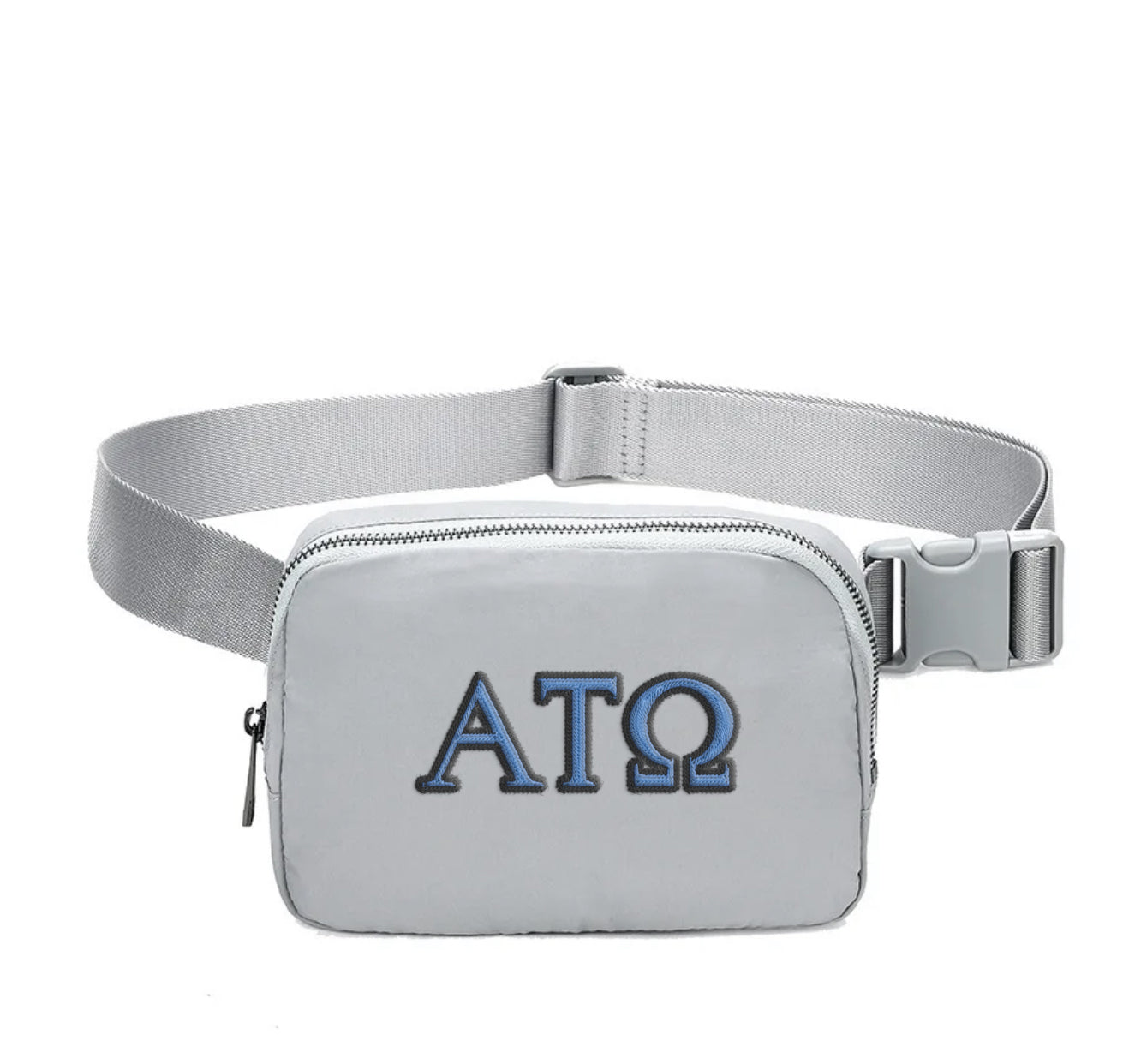 Alpha Tau Omega Embroidered Belt Bag