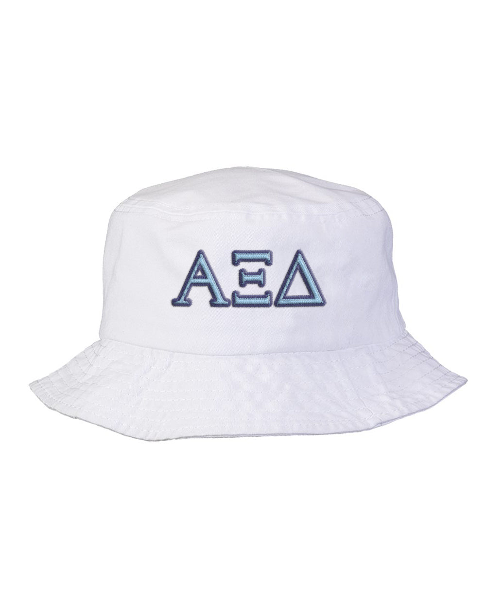 Alpha Xi Delta Embroidered Bucket Hat
