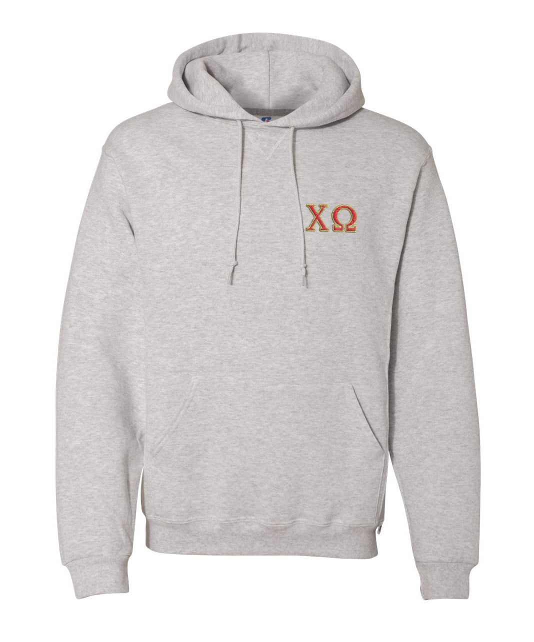 Chi Omega Embroidered Hoodie