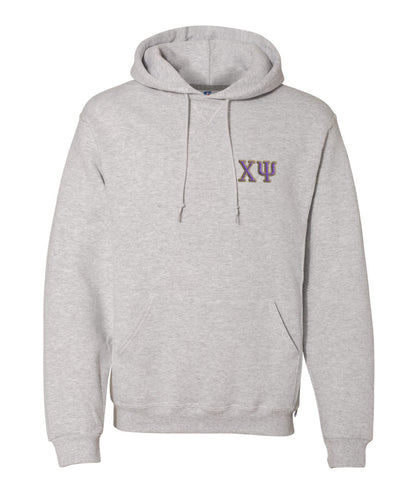 Chi Psi Embroidered Hoodie