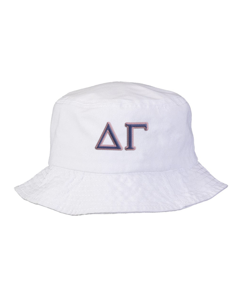 Delta Gamma Embroidered Bucket Hat