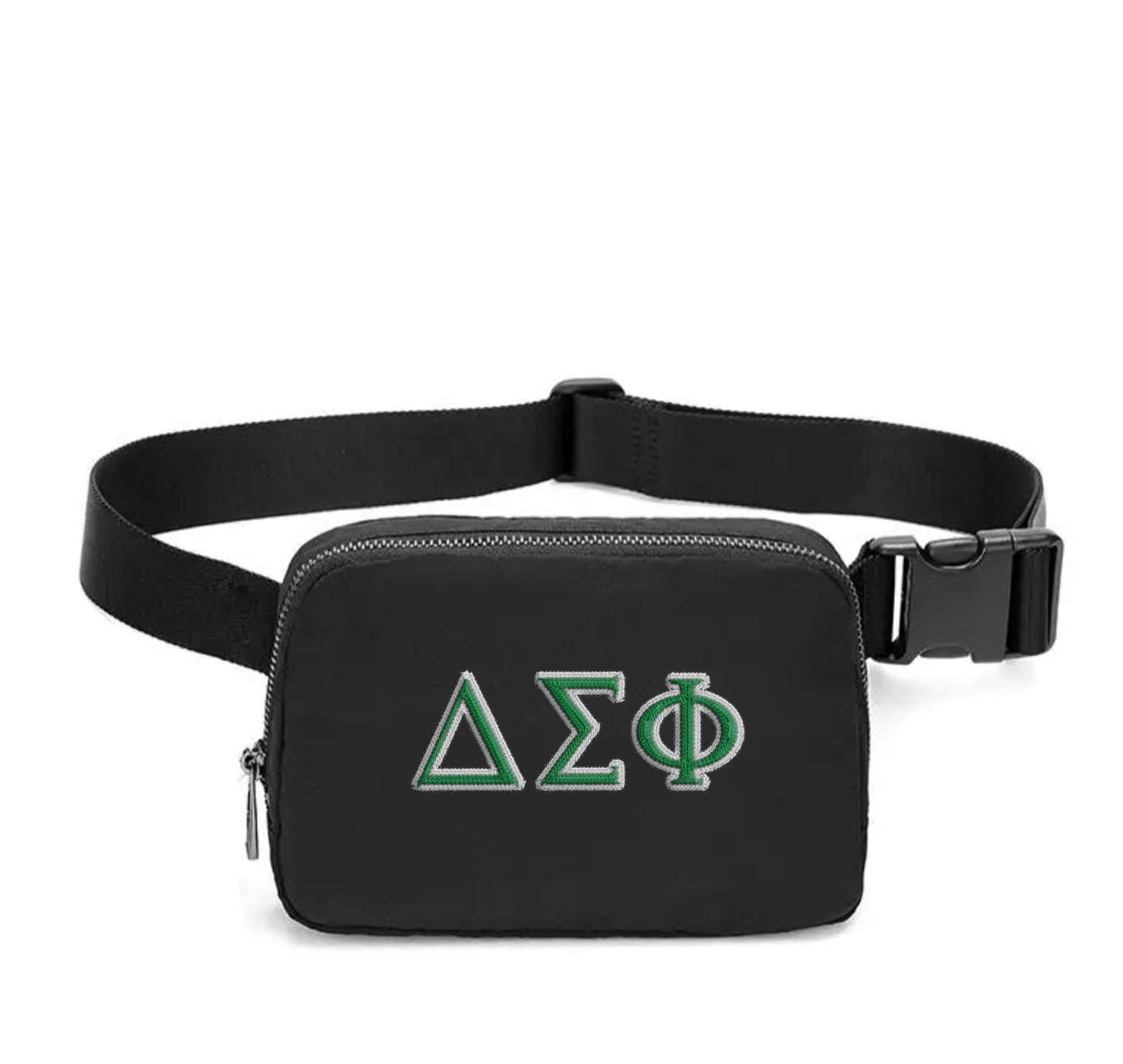 Delta Sigma Phi Embroidered Belt Bag