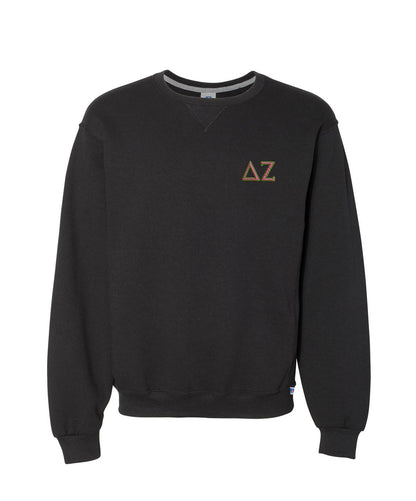 Delta Zeta Embroidered Crewneck Sweatshirt