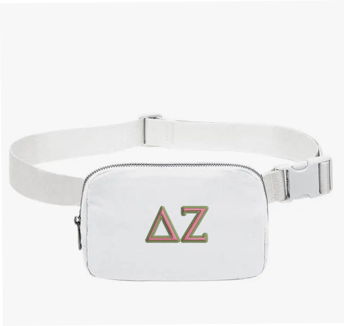 Delta Zeta Embroidered Belt Bag