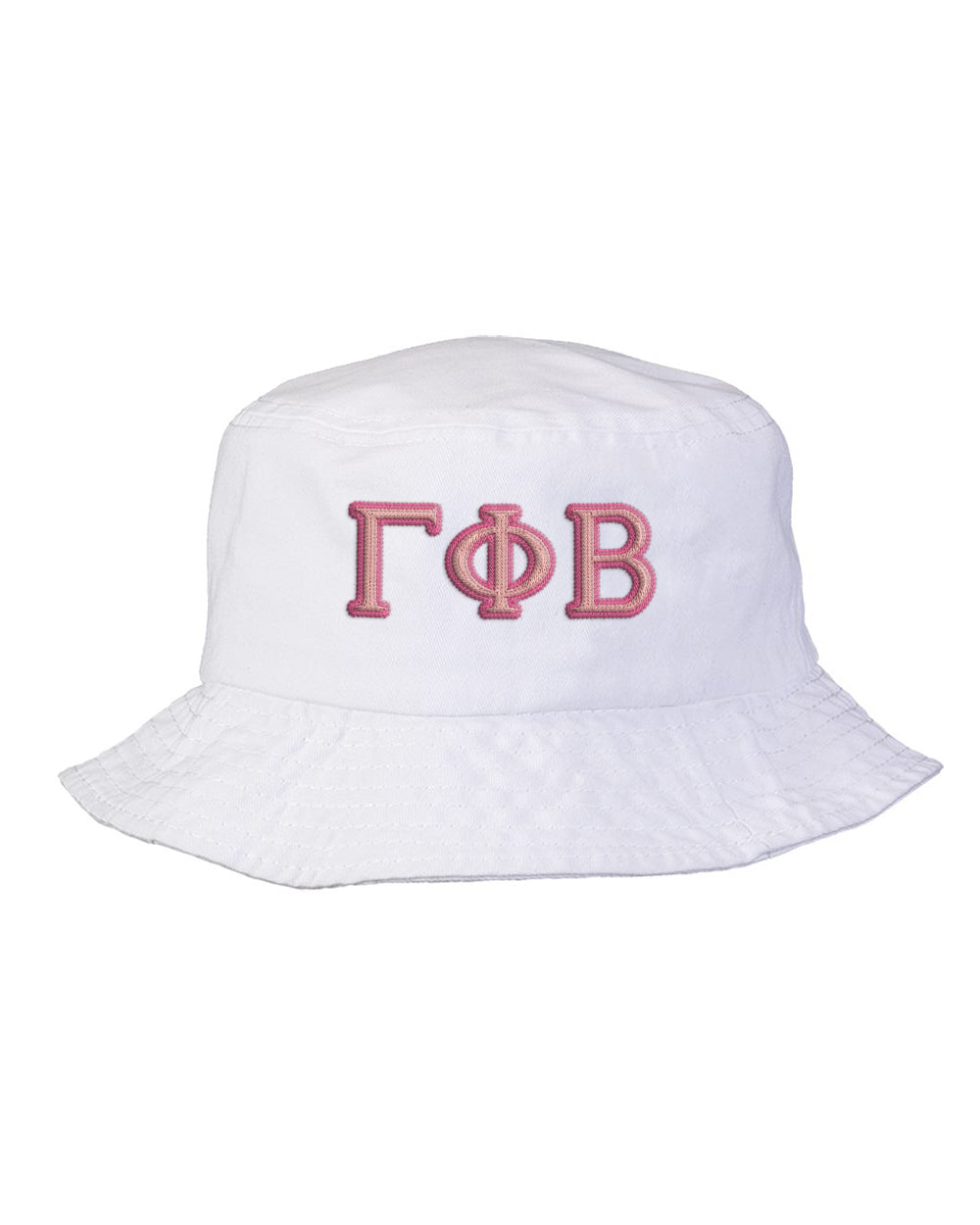 Gamma Phi Beta Embroidered Bucket Hat