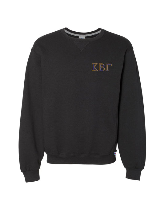 Kappa Beta Gamma Embroidered Crewneck Sweatshirt