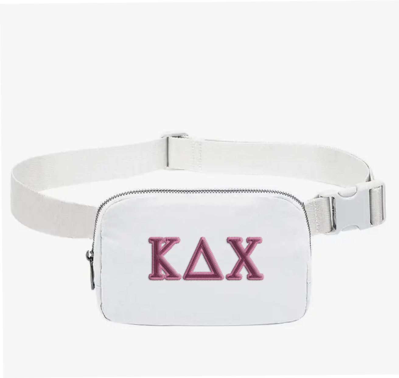 Kappa Delta Chi Embroidered Belt Bag