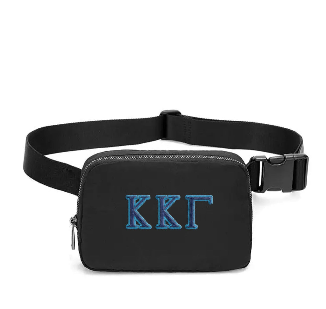 Kappa Kappa Gamma Embroidered Belt Bag