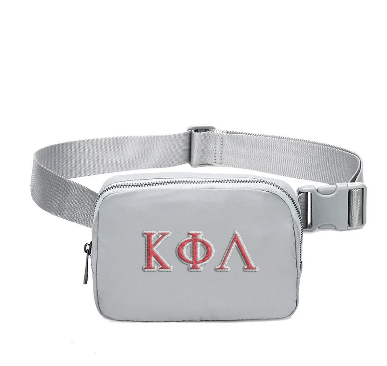 Kappa Phi Lambda Embroidered Belt Bag
