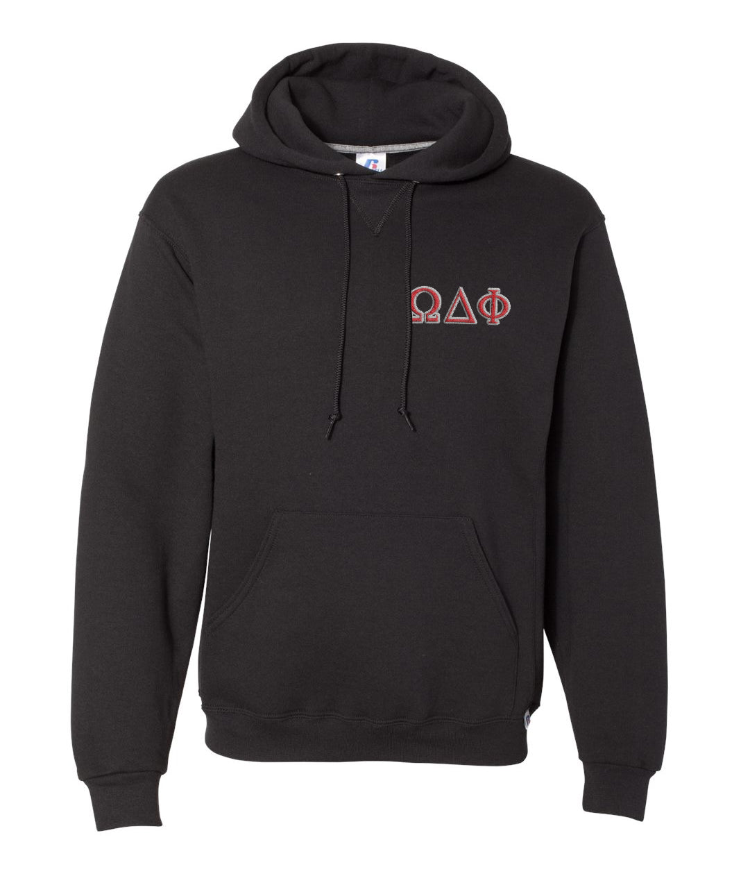Omega Delta Phi Embroidered Hoodie