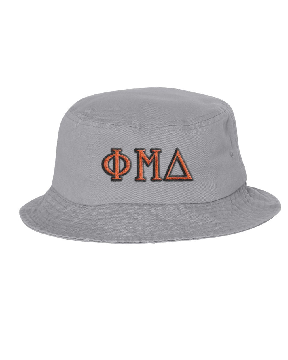 Phi Mu Delta Embroidered Bucket Hat