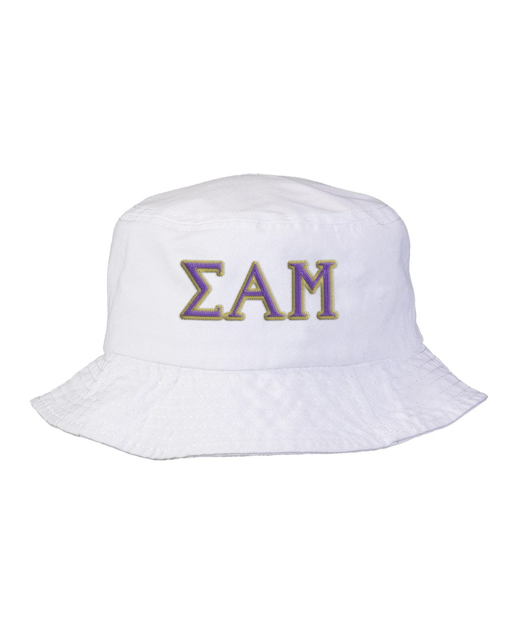 Sigma Alpha Mu Embroidered Bucket Hat