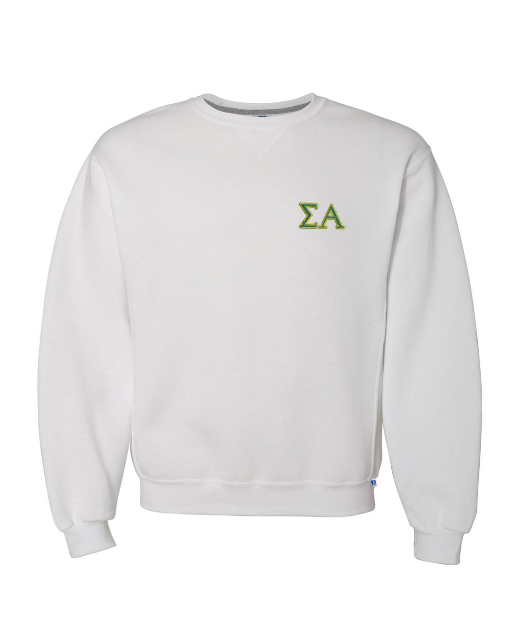Sigma Alpha Embroidered Crewneck Sweatshirt