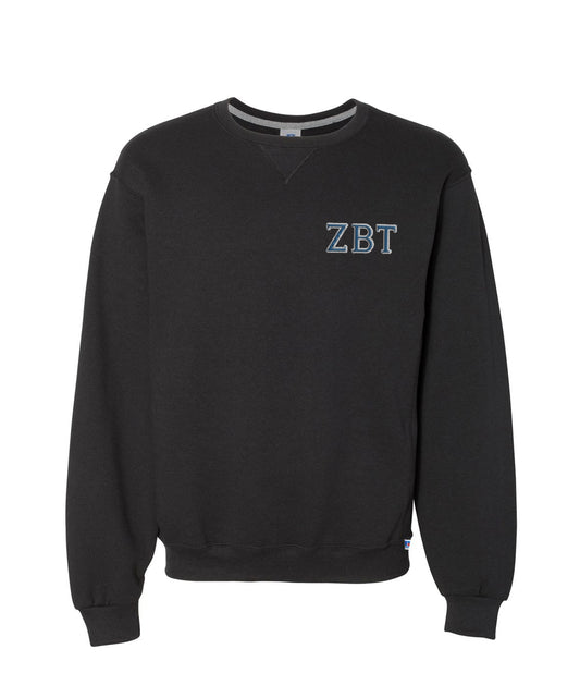 Zeta Beta Tau Embroidered Crewneck Sweatshirt