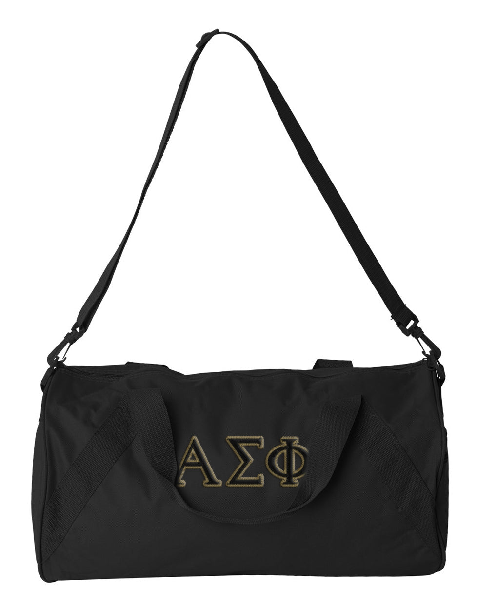 Alpha Sigma Phi Embroidered Duffel Bag