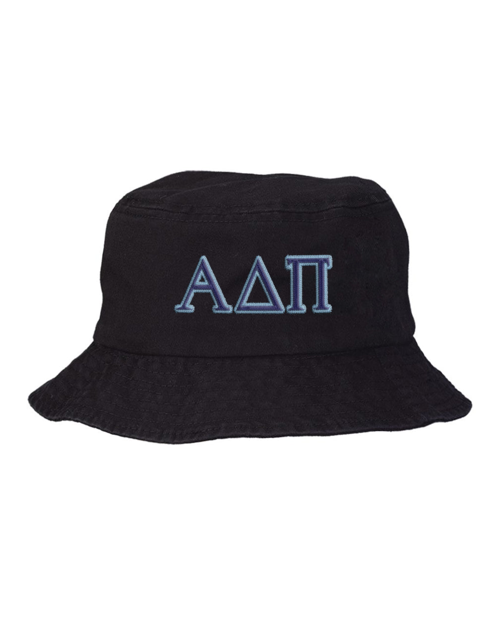 Alpha Delta Pi Embroidered Bucket Hat