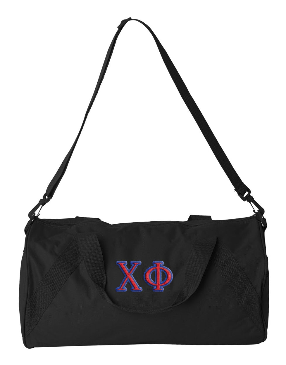 Chi Phi Embroidered Duffel Bag