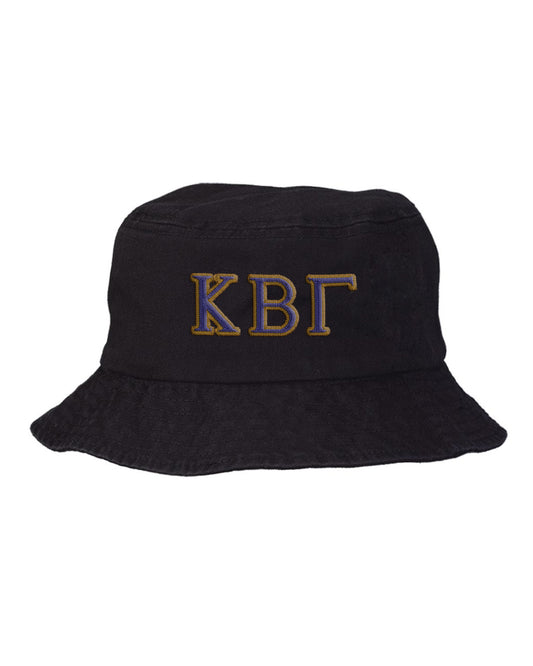Kappa Beta Gamma Embroidered Bucket Hat