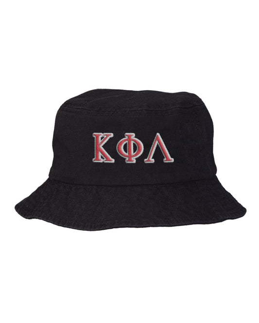 Kappa Phi Lambda Embroidered Bucket Hat