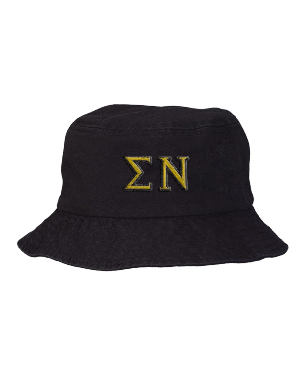 Sigma Nu Embroidered Bucket Hat